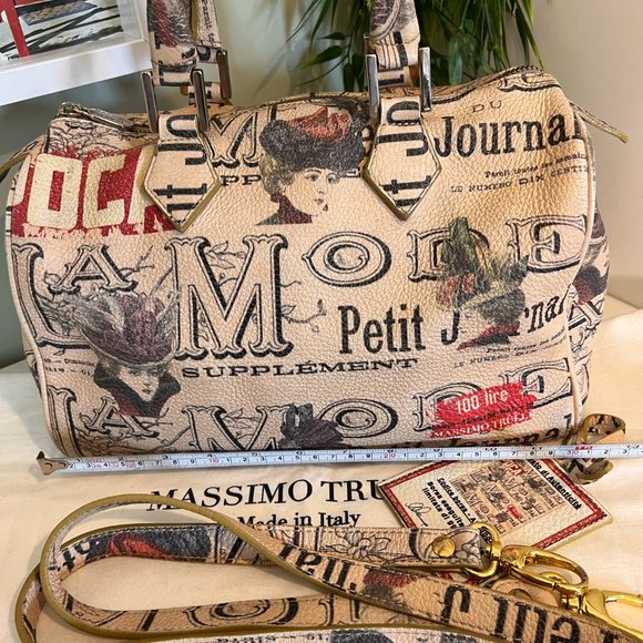 Limited Edition Made in Italy Massimo Trulli Handbag - Picture 16 of 16